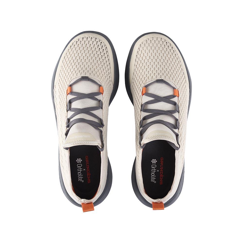 Grundens CrossCurrent Boat Shoe Men's in Bone